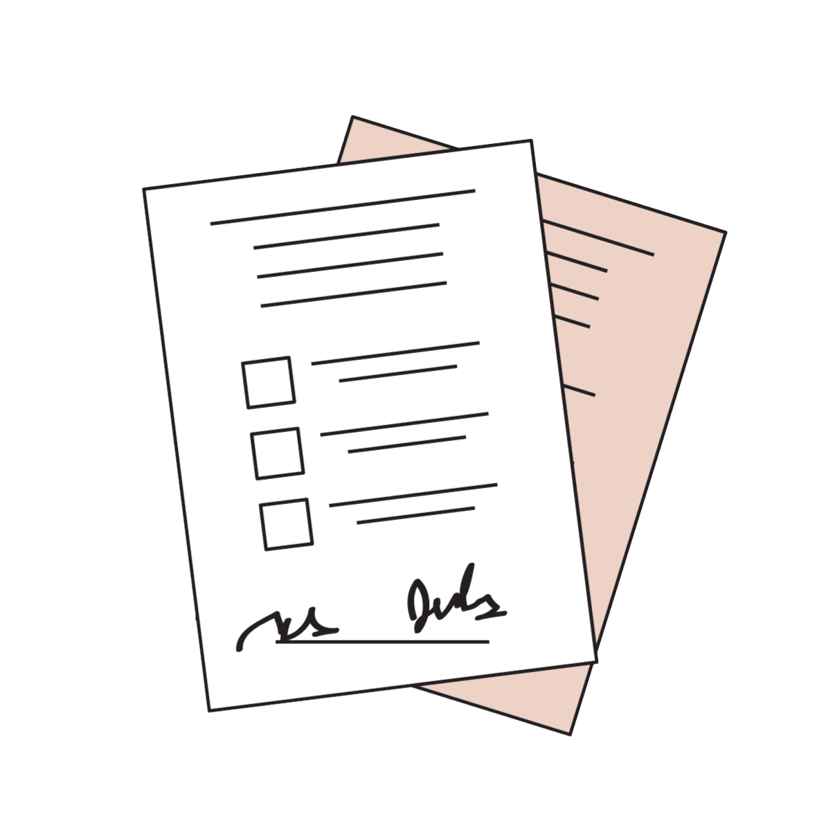 Order forms illustration